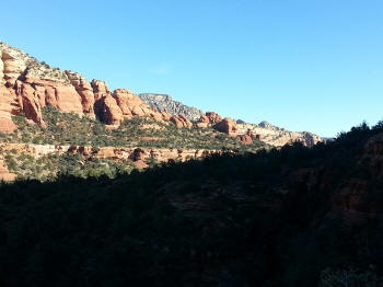 View from Top of Devils Bridge Trail