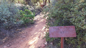 HT Trail - trailhead