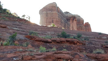 Templeton Trail - View of Top  of Cathedral Rock - Picture 40