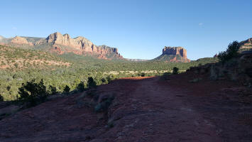 Looking Back at Courthouse Butte - Templeton Trail - Base of Cathedral Rock - Picture 41