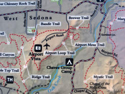 Airport Loop Trail -- Map