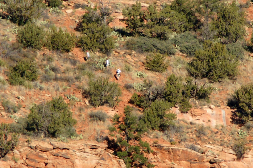 At the top of the First Vertical Section