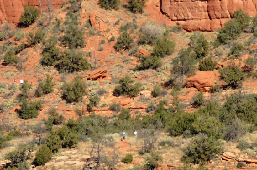Approaching Upper Wall of Bear Mountain