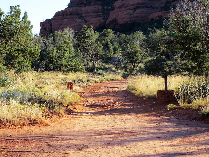 Bell Rock Pathway Heading South, North of Bell Rock