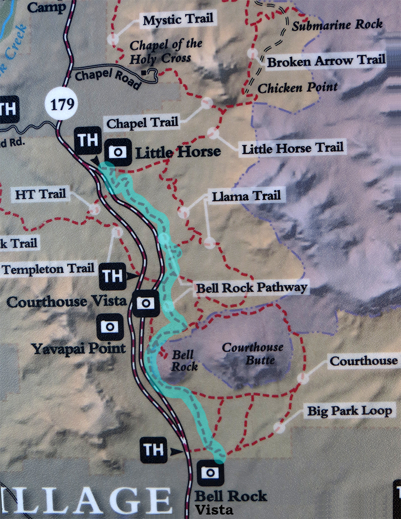 Bell Rock Parkway Trail Map