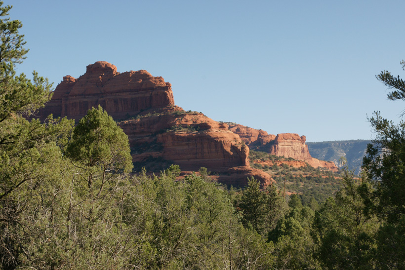 The Red Rocks Between Boynton Canyon and Dead Man's Pass