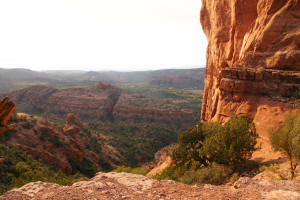 Cathedral Rock Overlook - View to West