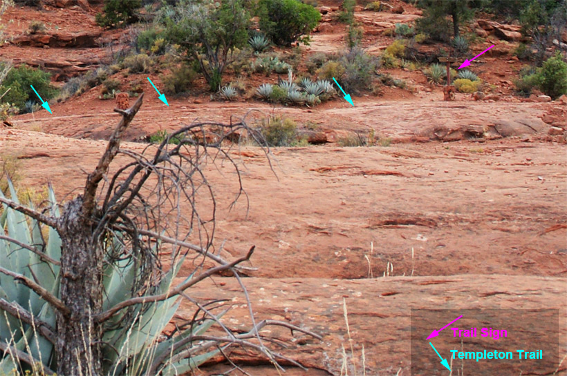 Approach to the base of Cathedral Rock