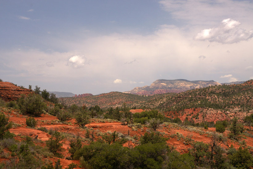 View to the Northwest along Templeton Trail
