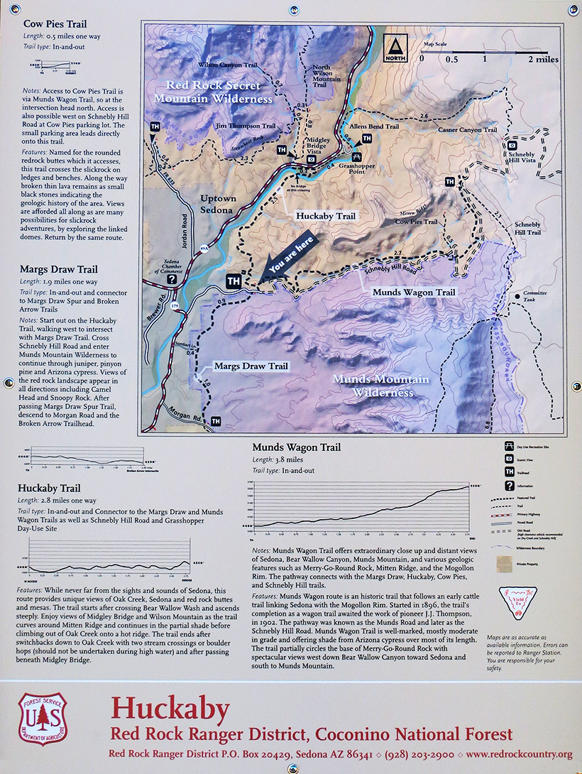 Huckaby Trail Sign