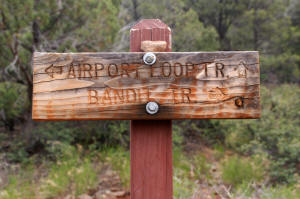 Bandit Trail Sign