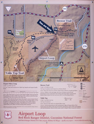 Airport Loop Trail Map