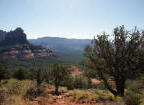 View to the east from ontop of Brins Mesa