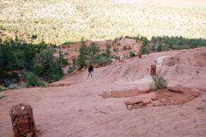 Trail Up Base of Cathedral Rock