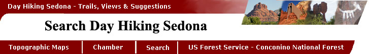 Search Day Hiking Sedona, Arizona